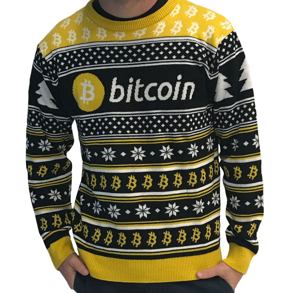 bitcoin ugly christmas crypto sweater